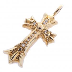 クロムハーツ CHROME HEARTS DBL CH CROSS GOLD PAVE DMND 202113770GLDXXX011 ペンダント
