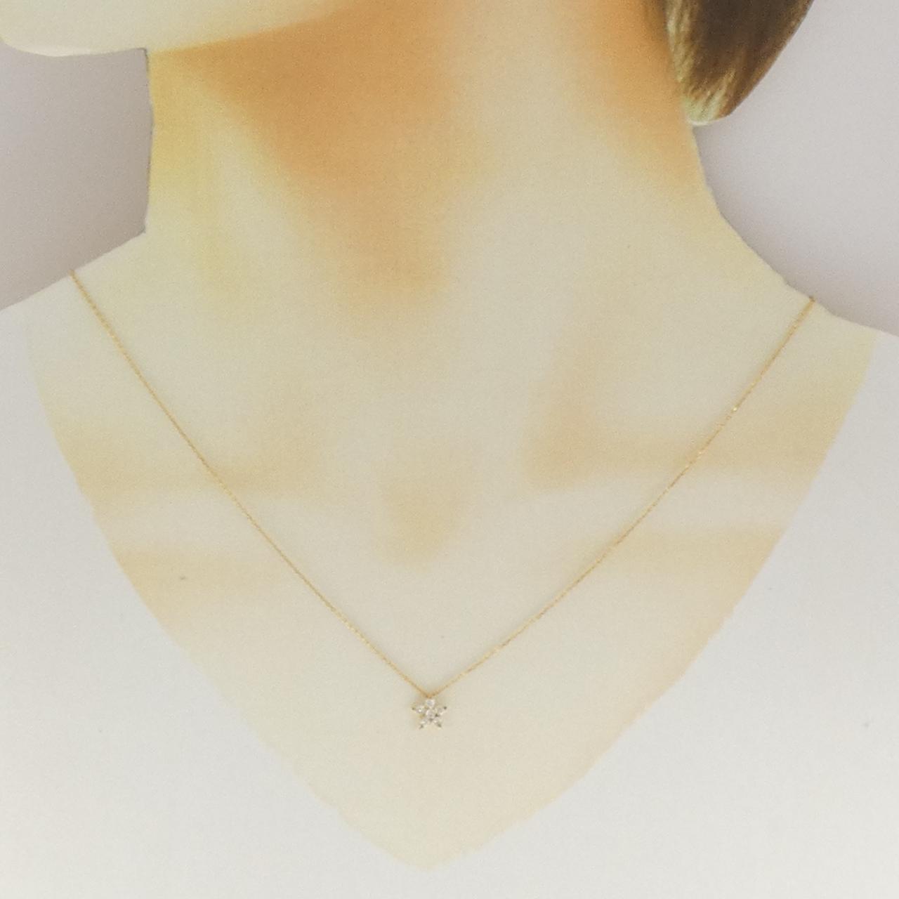 スタージュエリー ダイヤモンド ネックレス 0.15CT