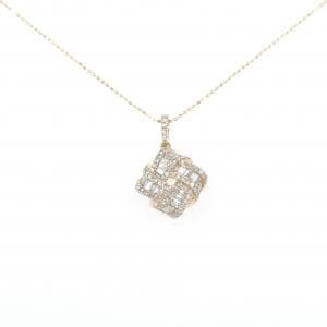 K18PG ダイヤモンド ネックレス 0.40CT