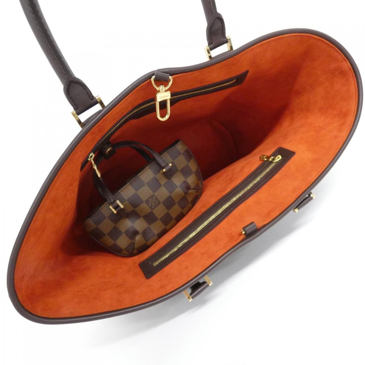 ルイヴィトン ダミエ マノスク GM N51120 バッグ