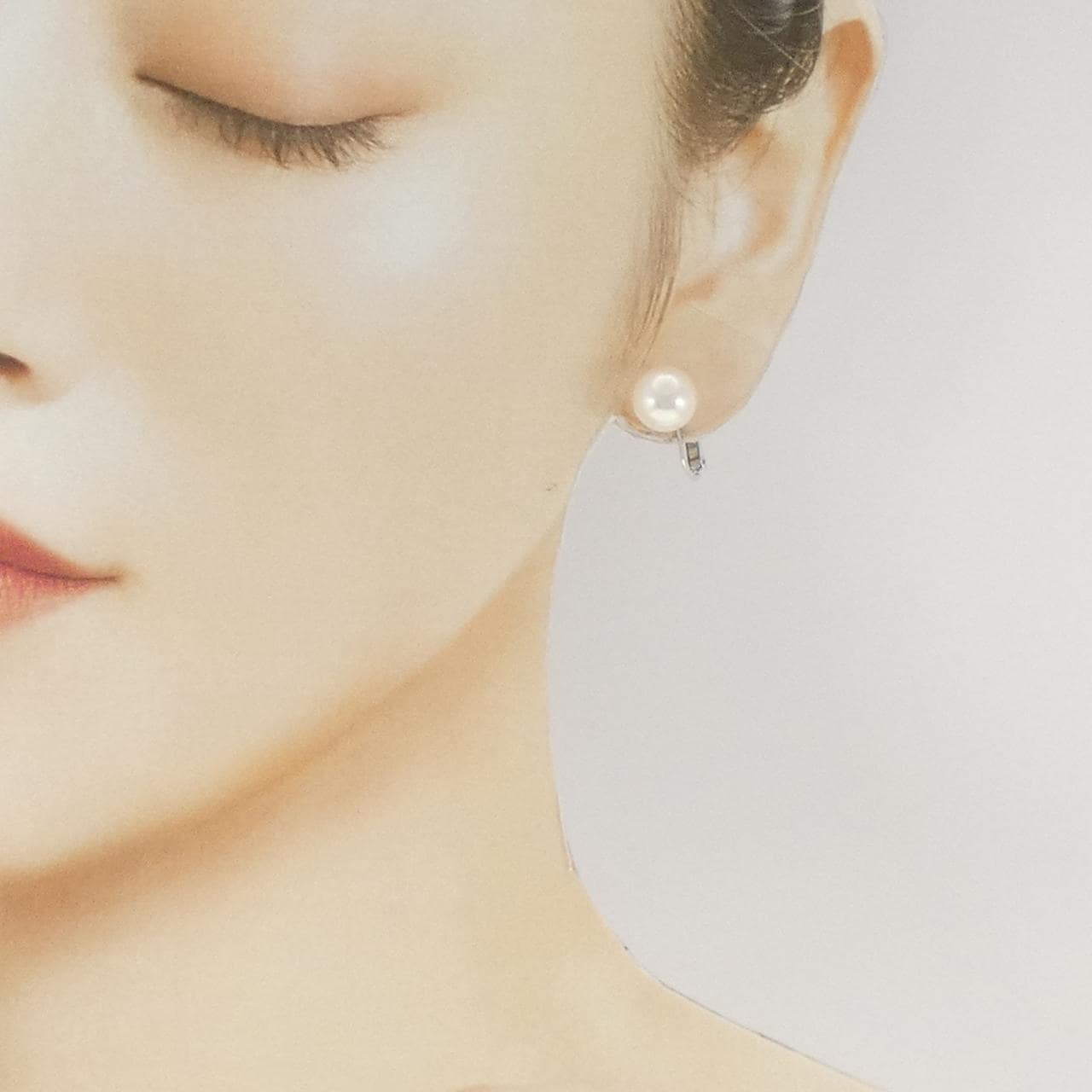 K14WG アコヤパール イヤリング 9.1mm