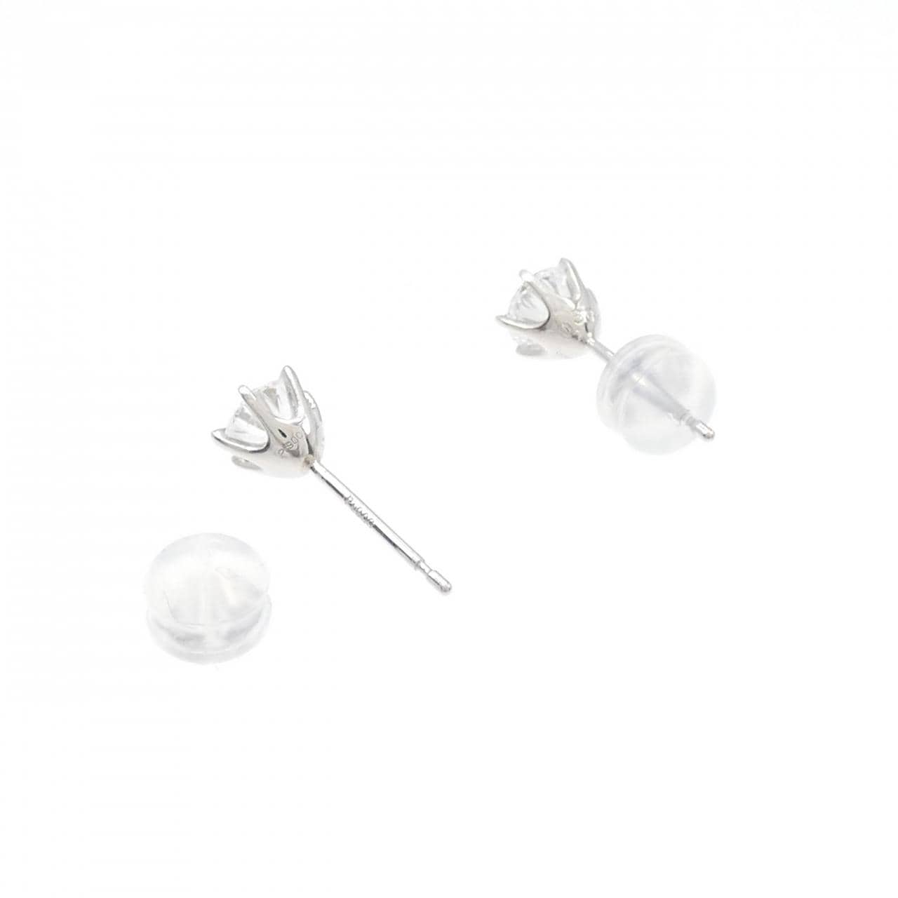 [新品] PT900鑽石耳環 0.341CT 0.331CT D SI1 VG