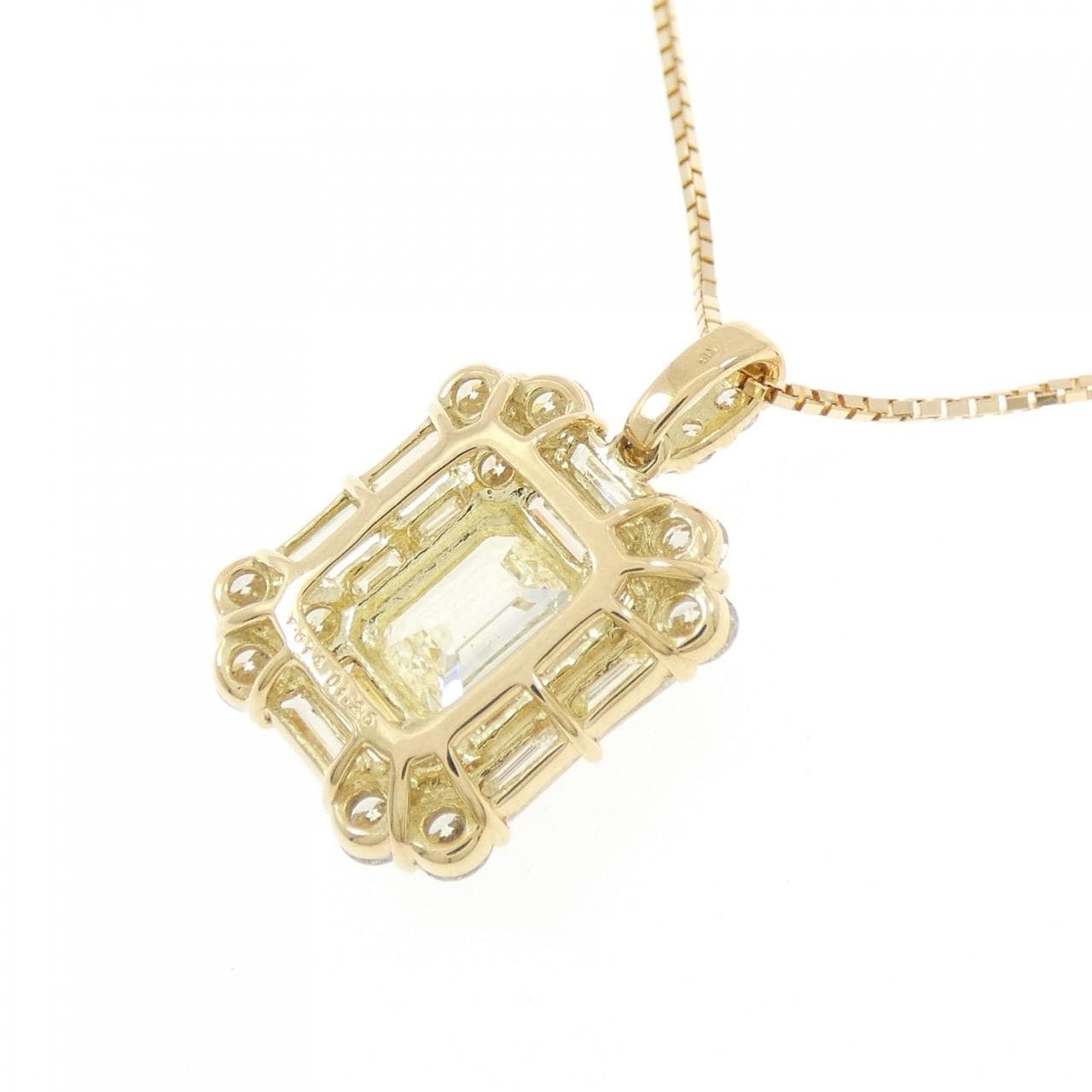 【新品】K18YG ダイヤモンド ネックレス 1.014CT