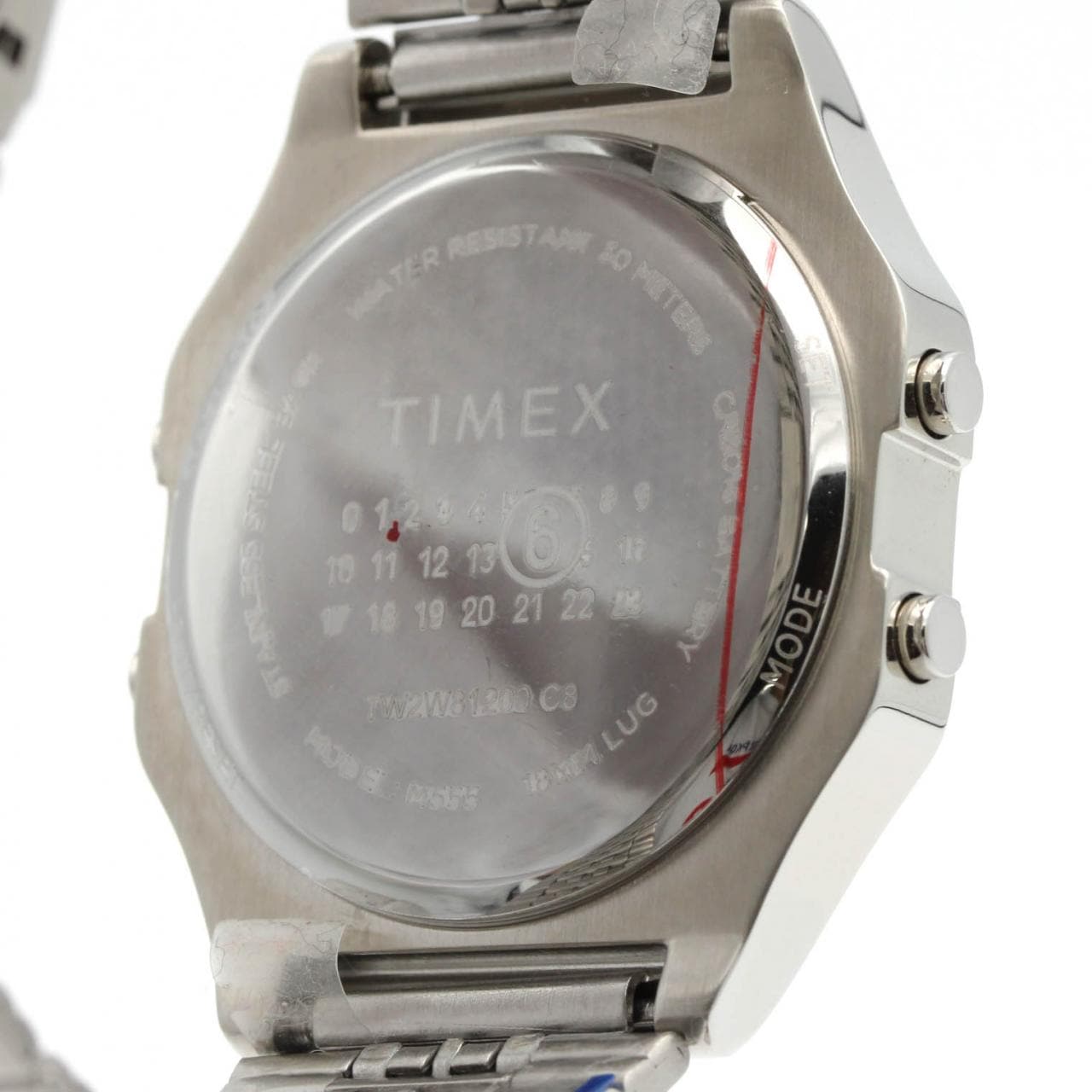 タイメックス T80 エムエム6メゾンマルジェラxTIMEX S33YW0002/M10062 SS クォーツ