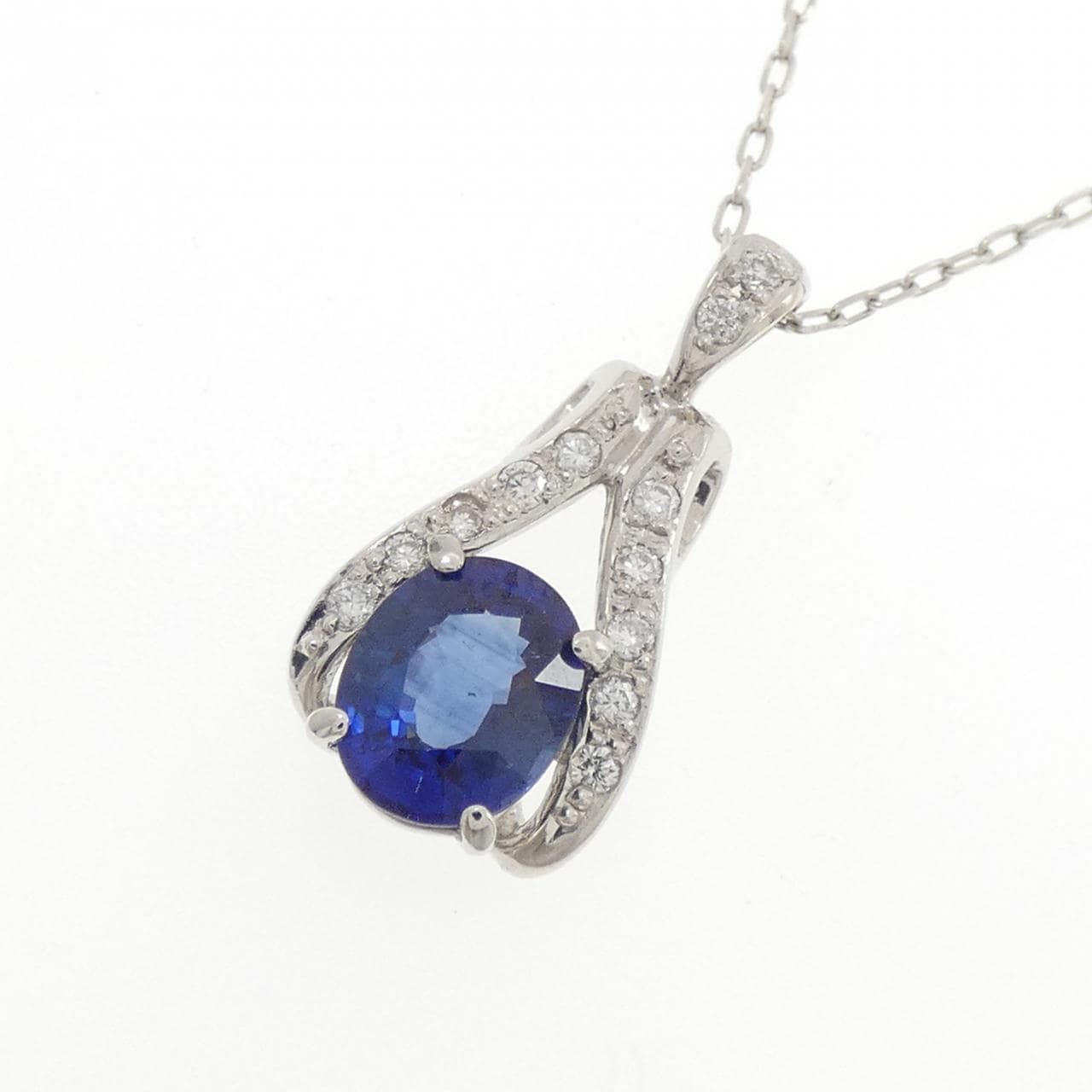 PT900/PT850 サファイヤ ネックレス 1.61CT