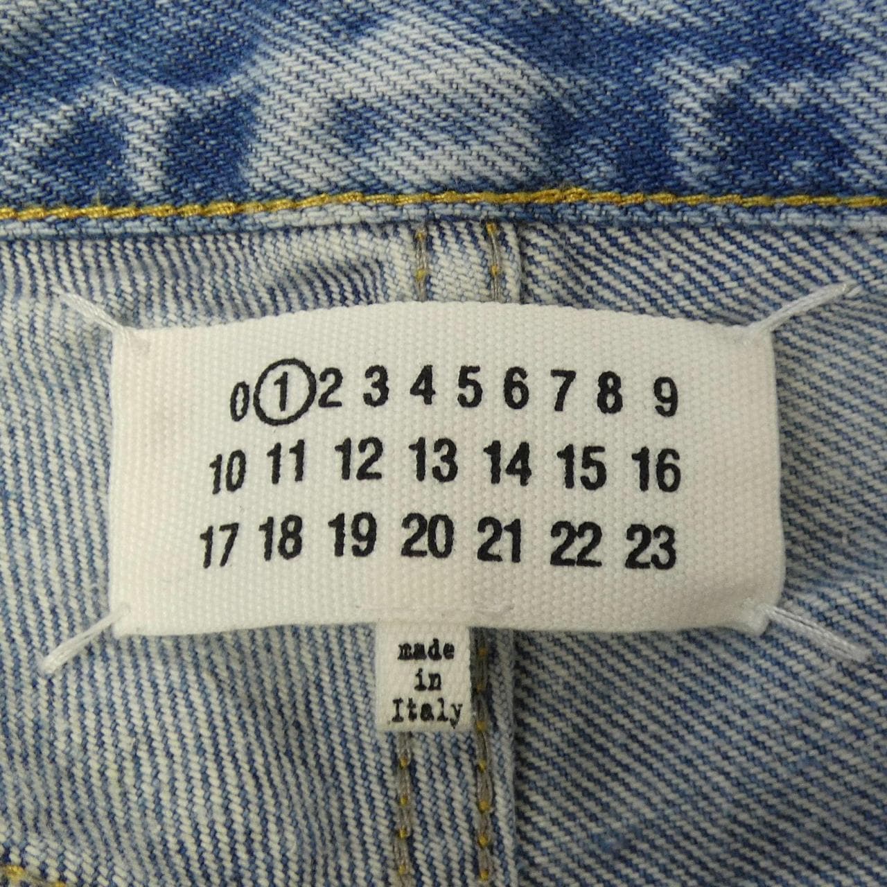 メゾンマルジェラ Maison Margiela ストレートジーンズ コントラストポケット S51LA0052 ジーンズ