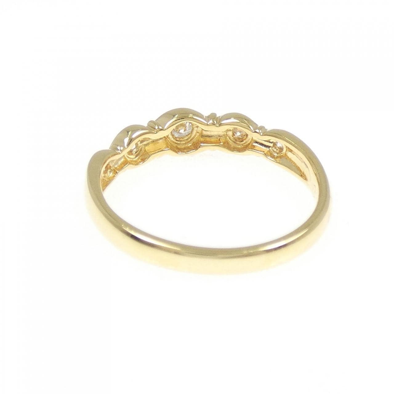 K18YG ダイヤモンド リング 0.18CT