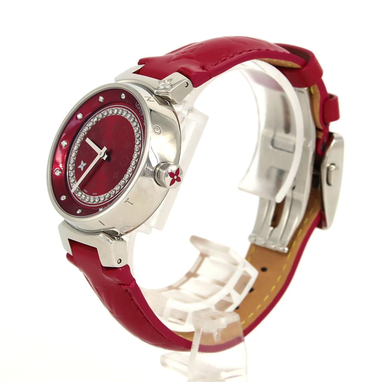 ルイヴィトン タンブール･10P･サークルD･ラグ4P Q13M9 SS クォーツ