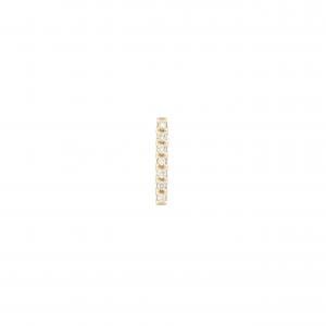 ヒロタカ ステープル ピアス 片耳