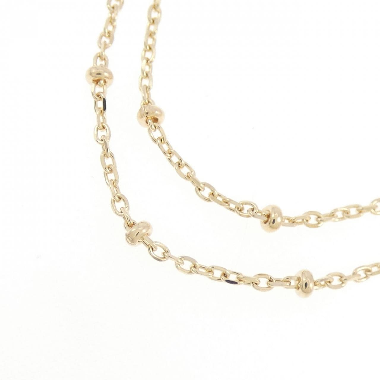 K10YG ハート ネックレス