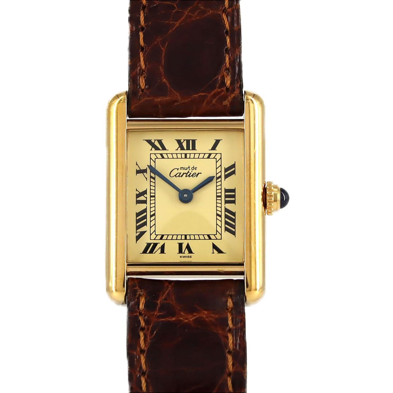 カルティエ マストタンクSM GP W1003153 GP クォーツ