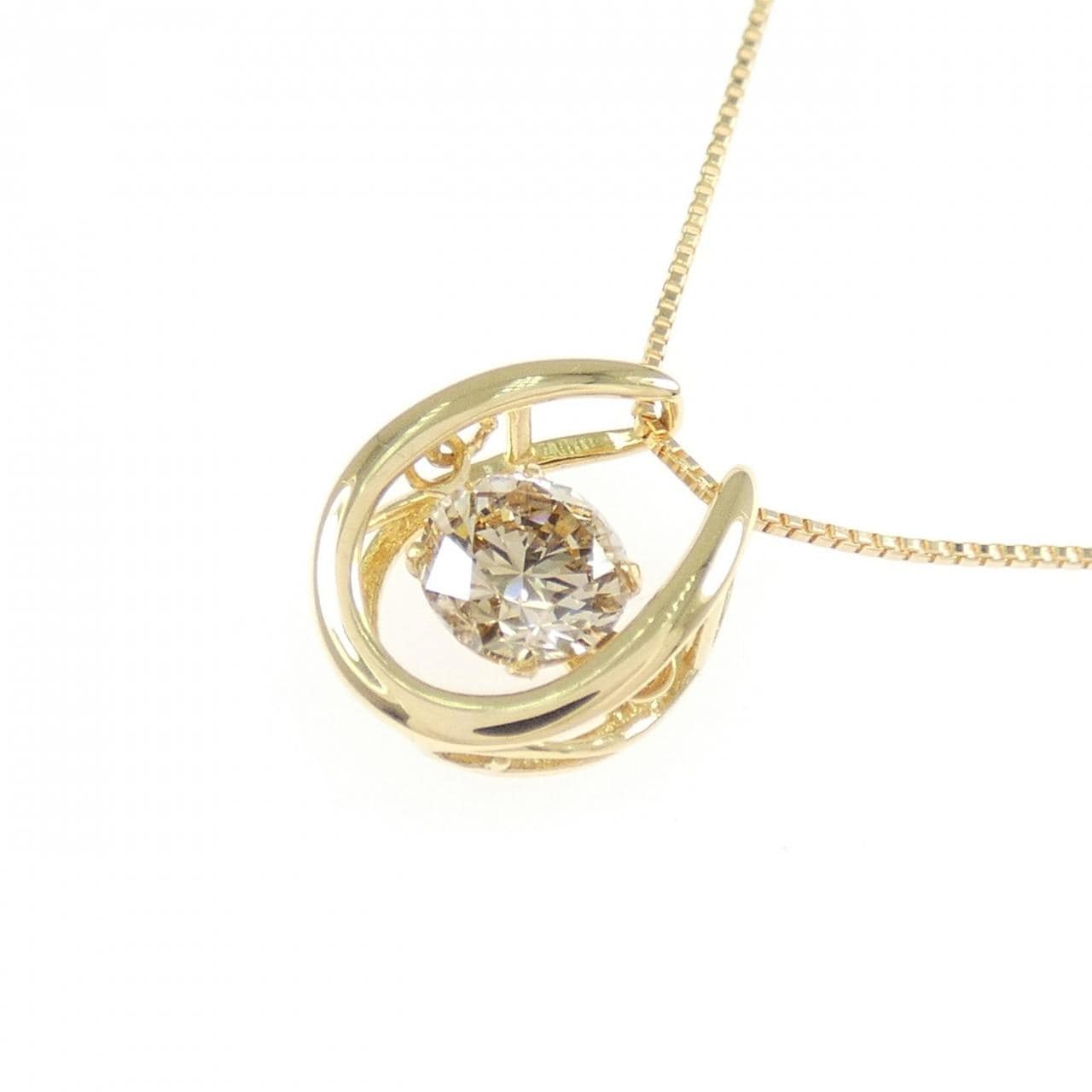 K18YG ダイヤモンド ネックレス 0.50CT