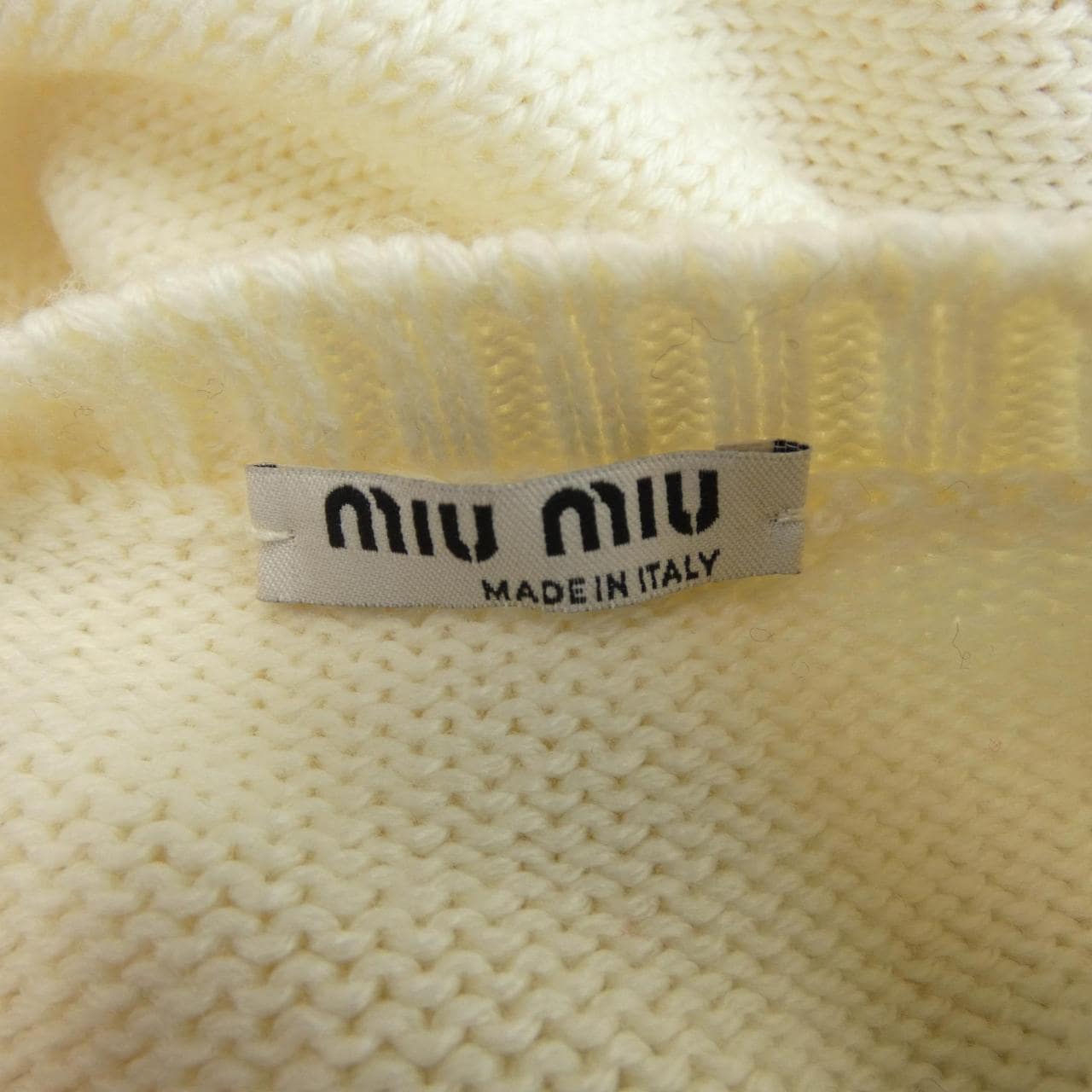 ミュウミュウ MIU MIU MML037 1QDA ニット