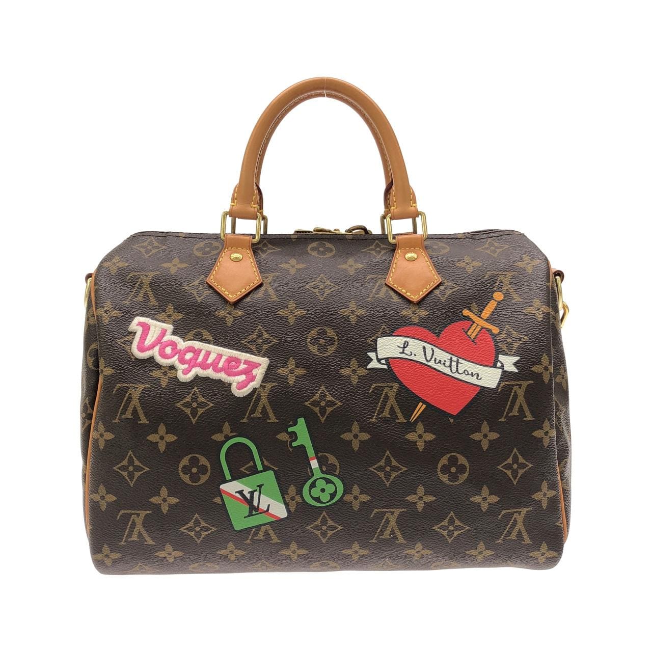 ルイヴィトン モノグラム(LVストーリーズ) スピーディ バンドリエール 30cm M43989 ボストンバッグ