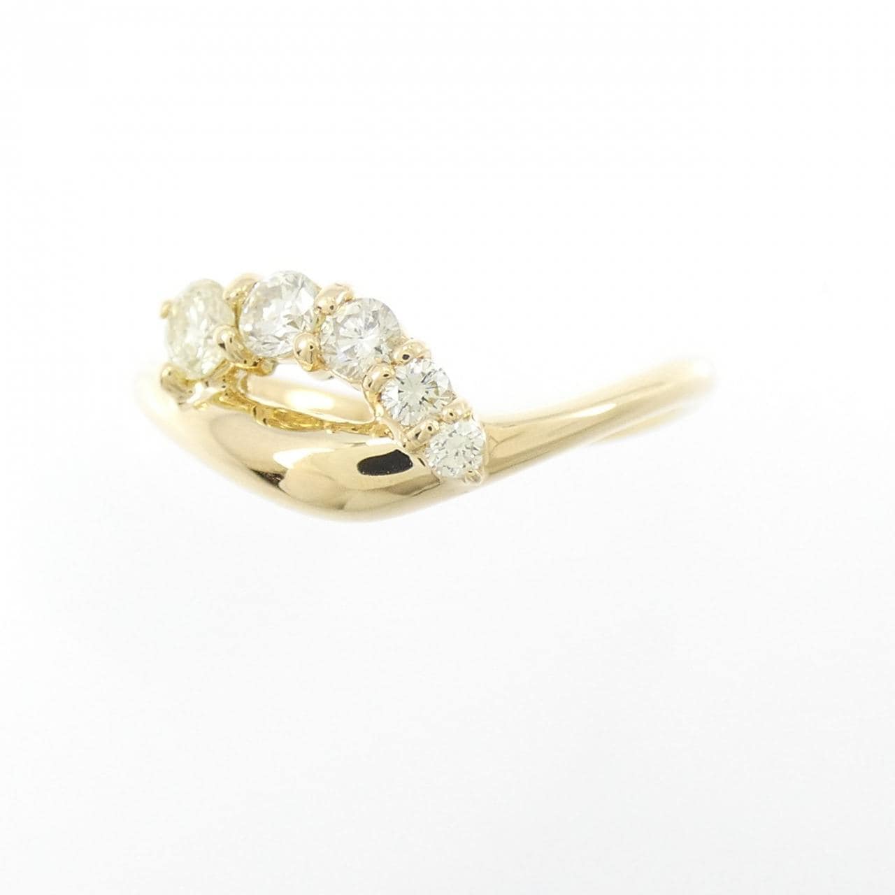 K18YG ダイヤモンド リング 0.30CT