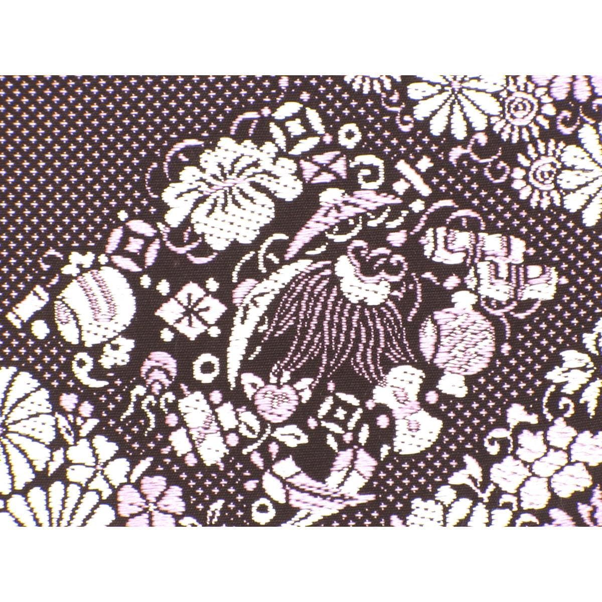 【未使用品】袋帯　唐織　全通柄