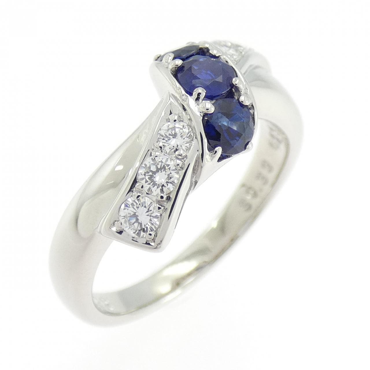 ポーラ サファイヤ リング 0.39CT