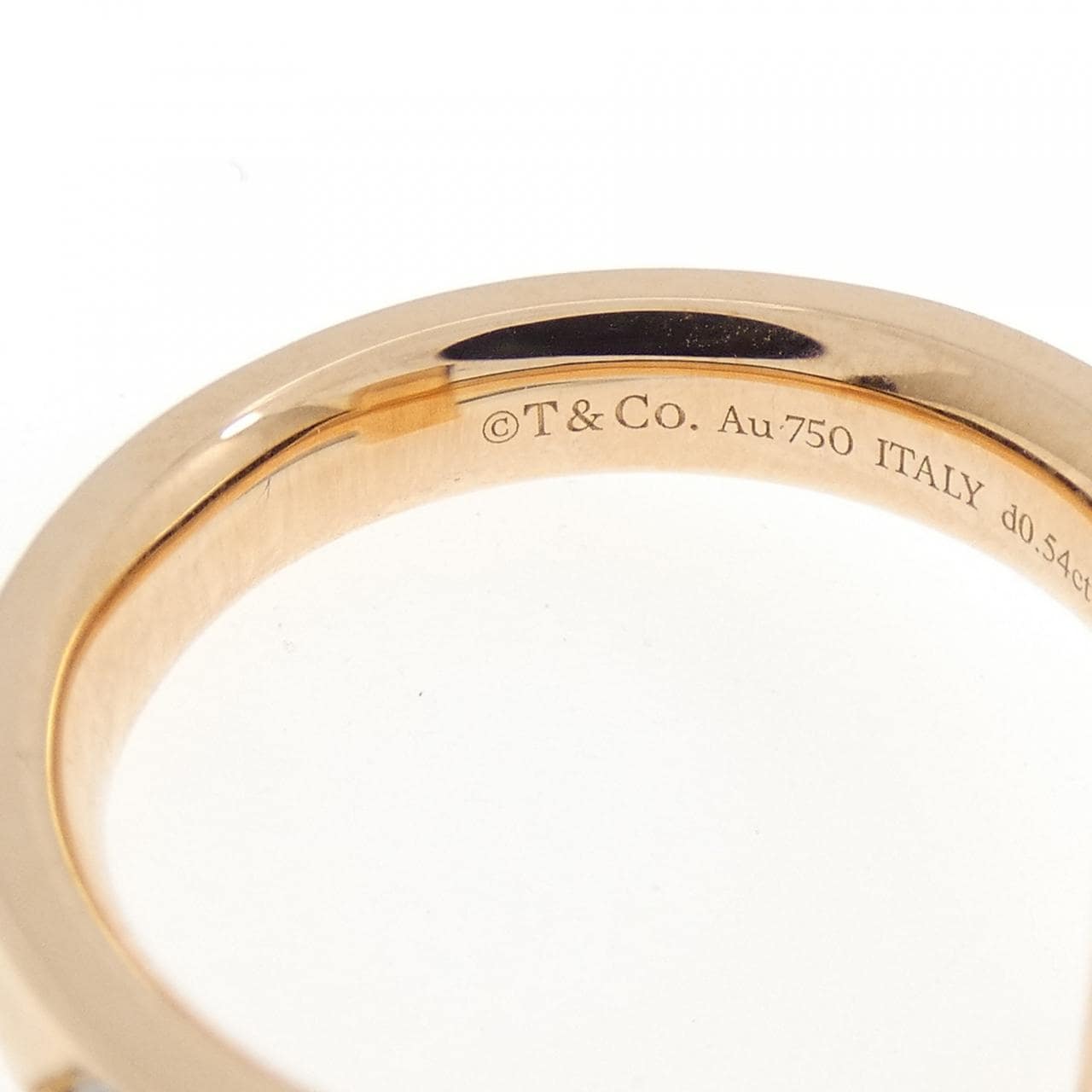 ティファニー Tワン リング 0.54CT