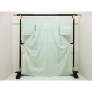 【新品】単衣 訪問着 【吉澤織物】 友禅金彩加工