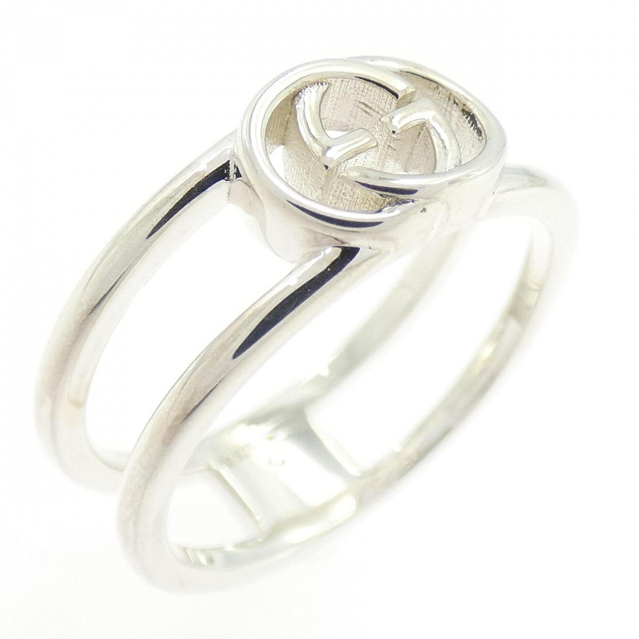 gucci interlocking g open ring