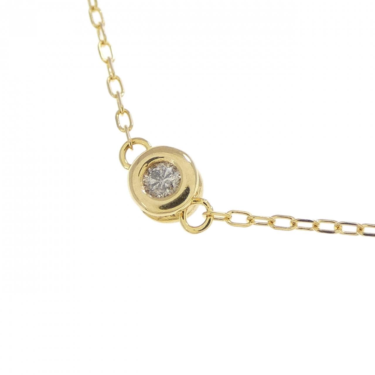 K18YG ダイヤモンド ネックレス 0.50CT