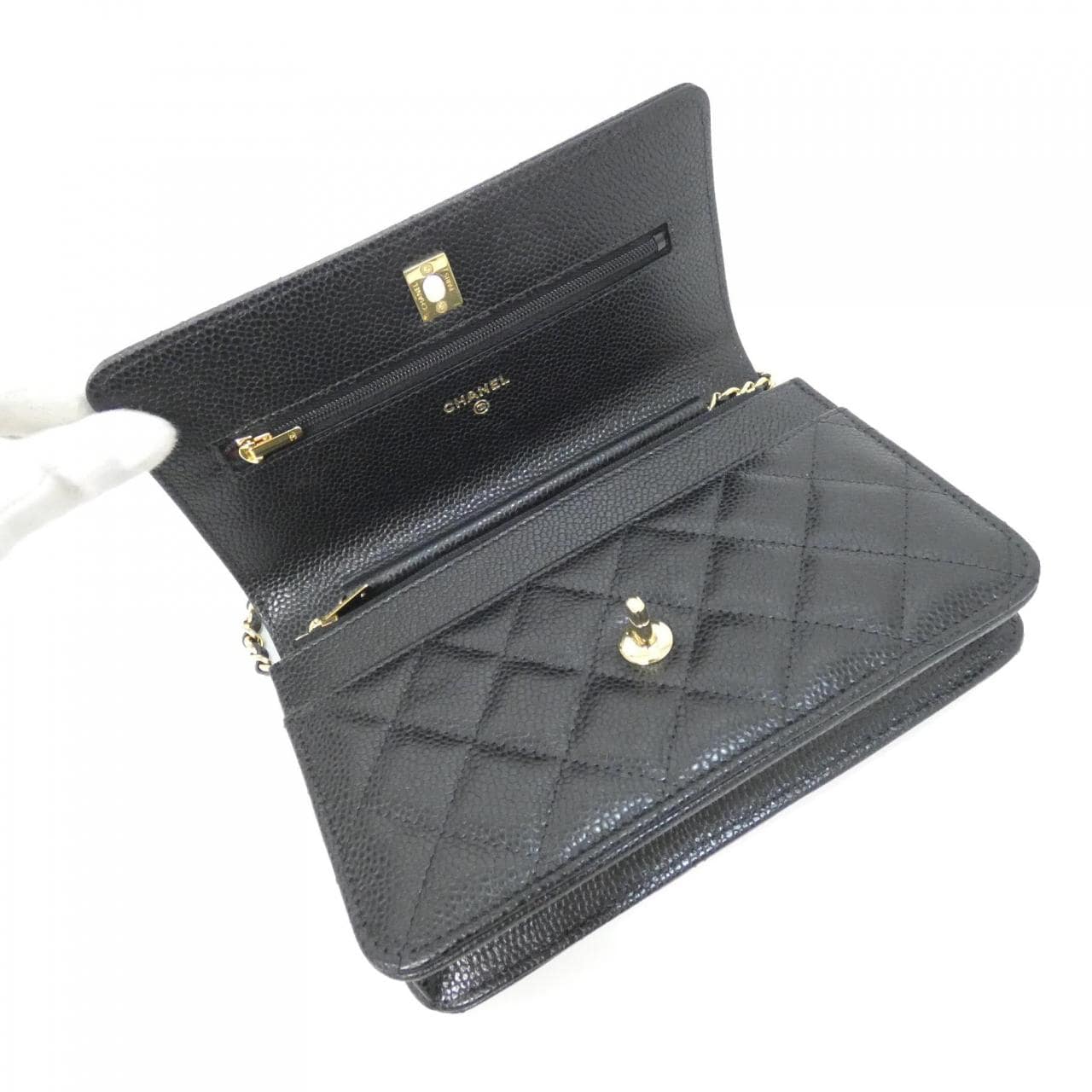 【未使用品】シャネル AP4241 チェーンウォレット