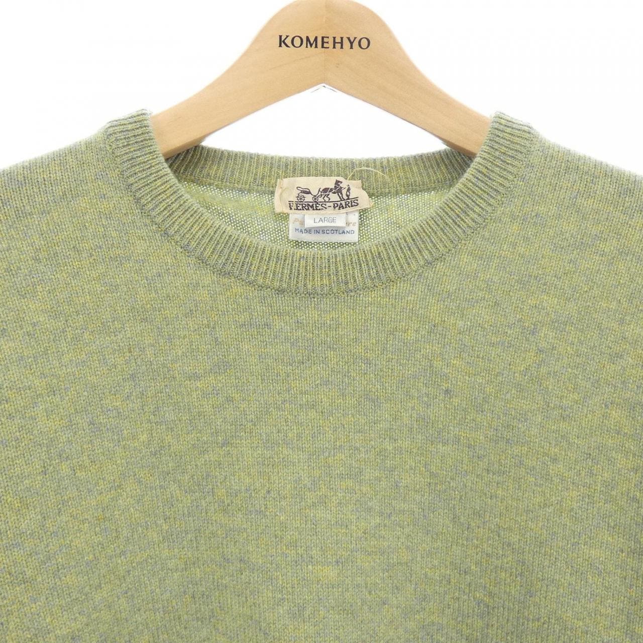 【ヴィンテージ】エルメス HERMES バランタイン製 ニット