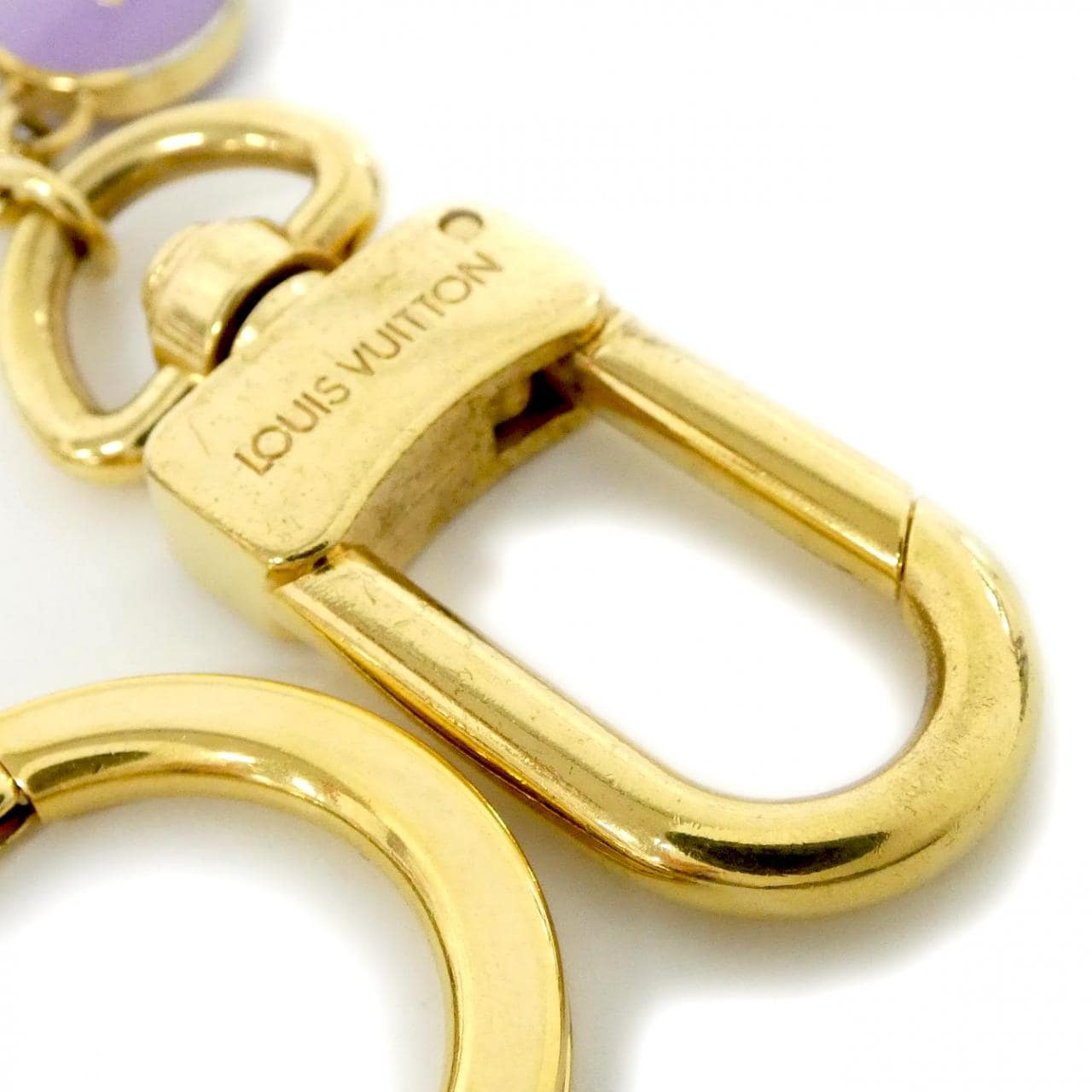 ルイヴィトン ポルト クレ シェンヌ パスティーユ M65380 バッグチャーム