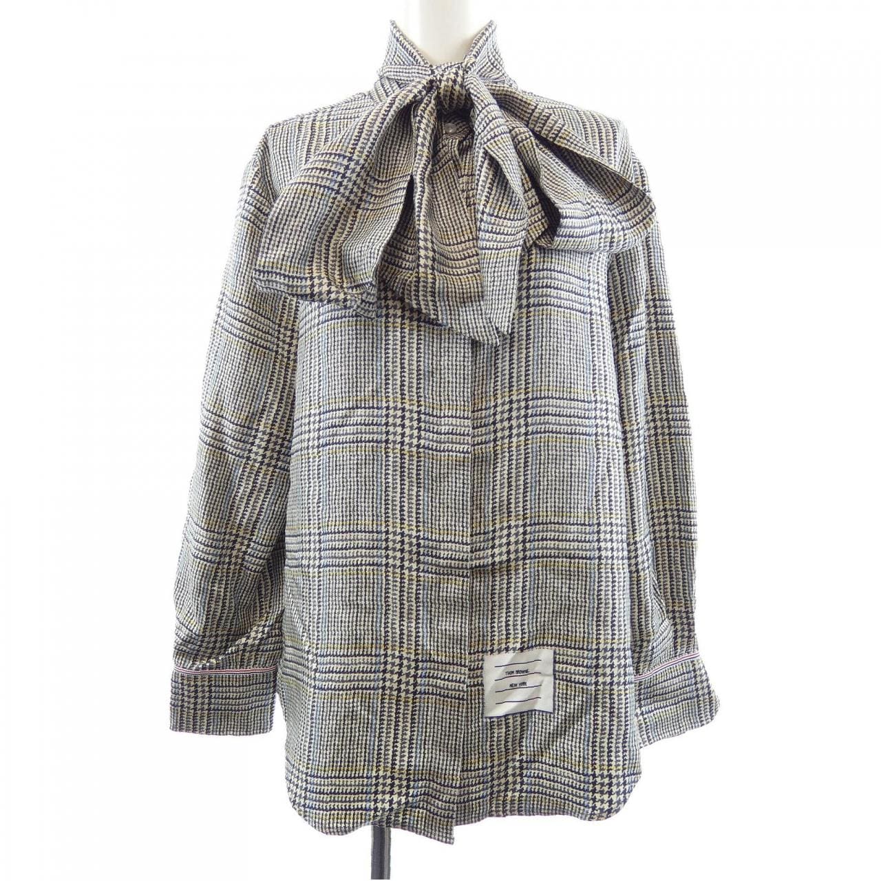 トムブラウン THOM BROWNE ハンティング ツイード シルクツイル FLL210A シャツ