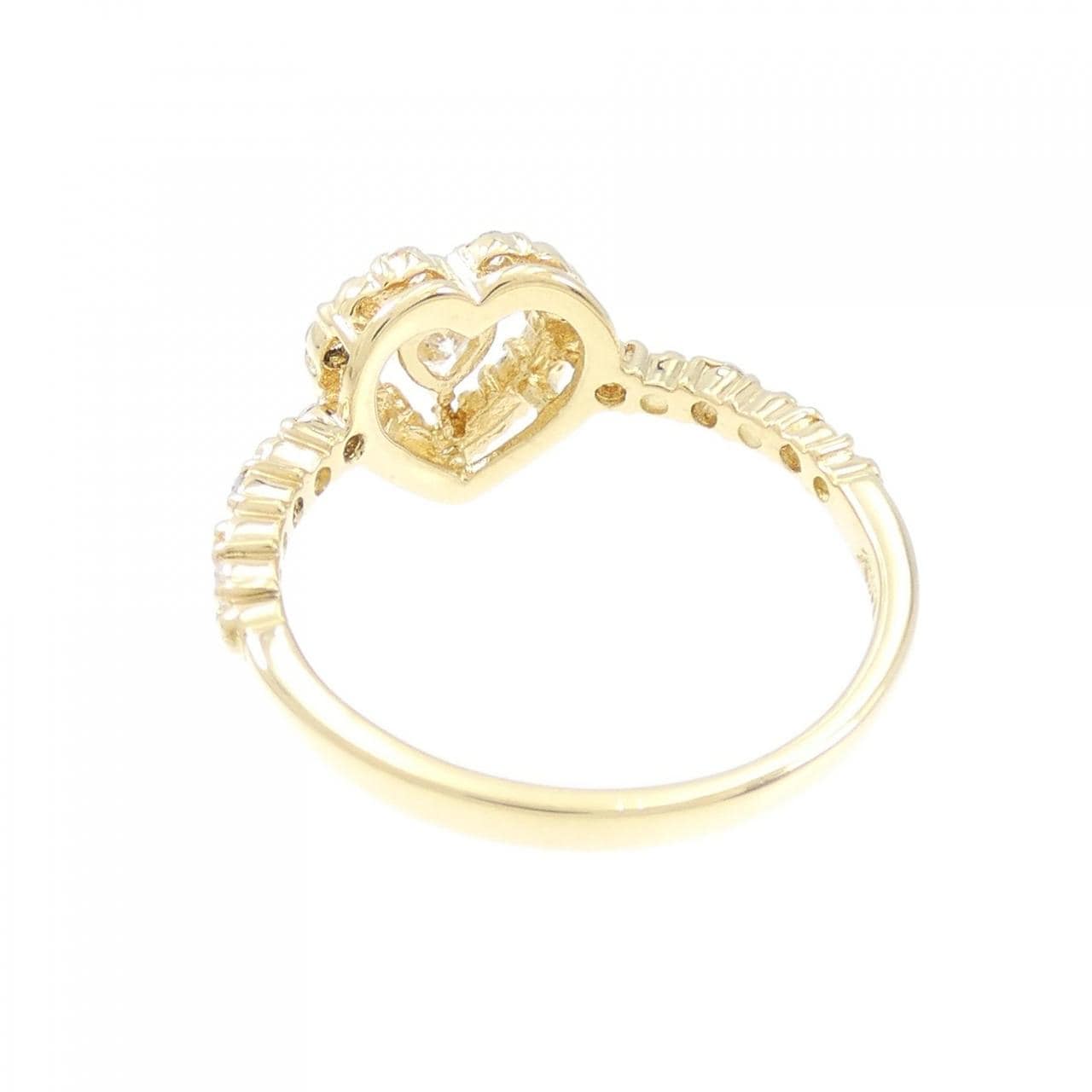 AHKAH Princess Heart Ring 0.20CT
