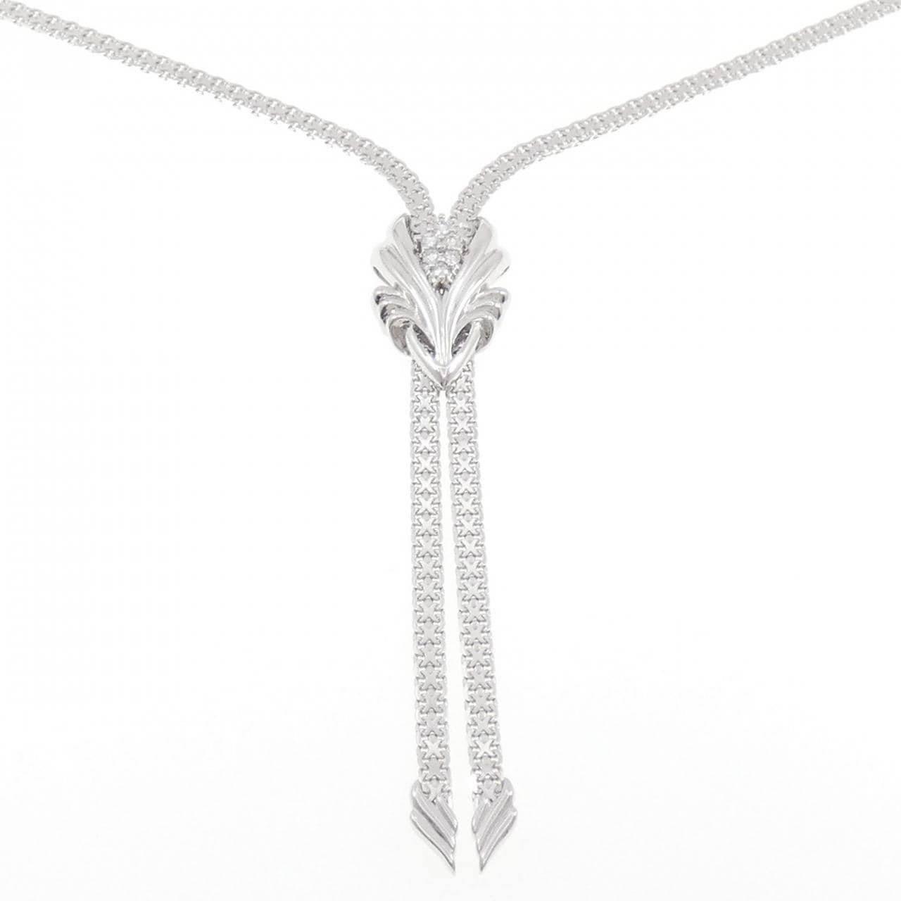 ジュネ ダイヤモンド ネックレス 0.42CT