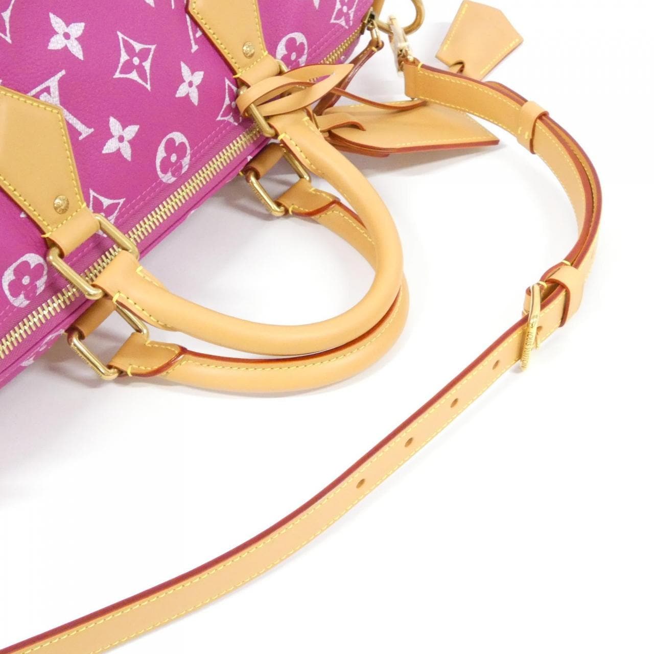 ルイヴィトン モノグラム レザー スピーディ P9 バンドリエール 40cm M11563 ボストンバッグ