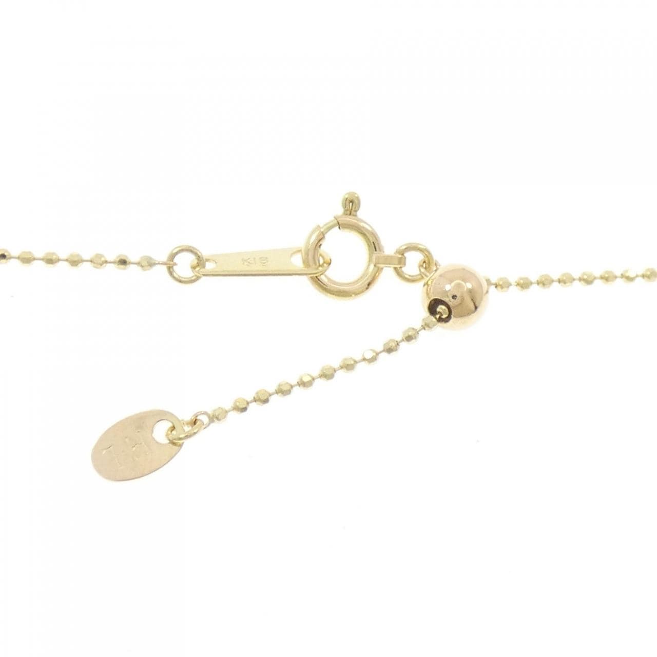 K18YG ダイヤモンド ネックレス 0.319CT