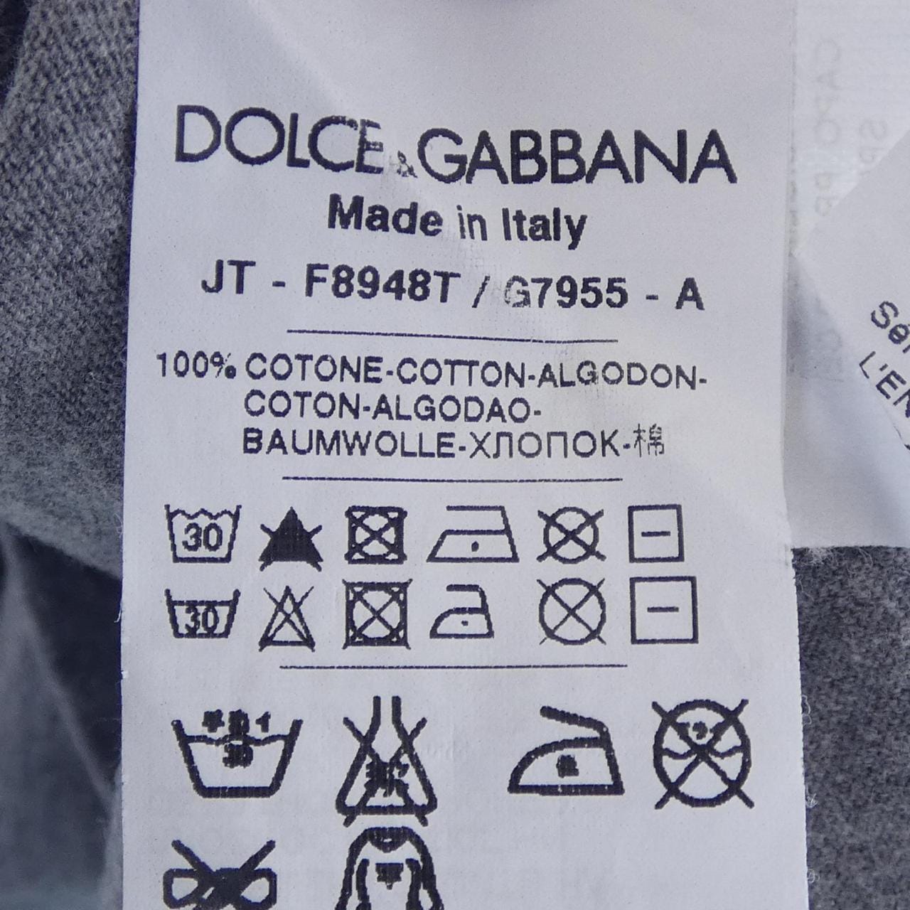 ドルチェアンドガッバーナ DOLCE&GABBANA Tシャツ