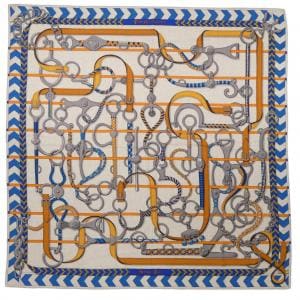 エルメス HERMES PANOPLIE EQUESTRE 243231S カレジェアン140 ショール