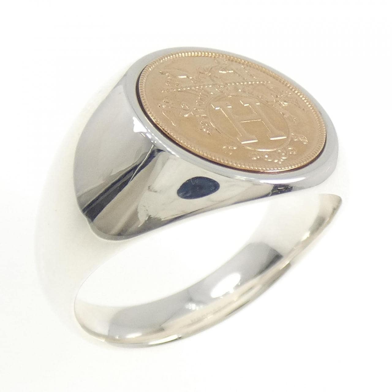 エルメス エクスリブリス シュヴァリエ リング