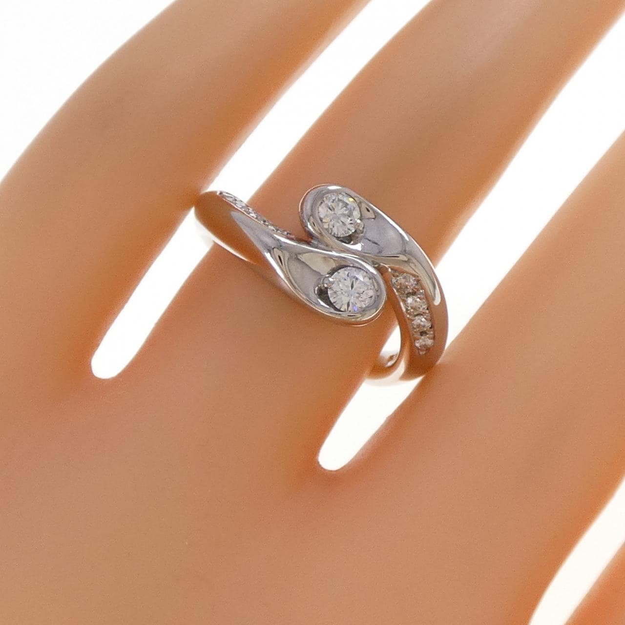 PT900 ダイヤモンド リング 0.37CT