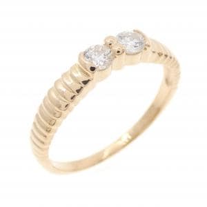 K18PG ダイヤモンド リング 0.22CT