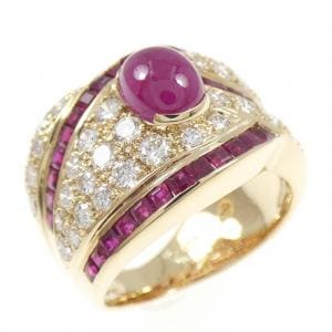 ジュネ ルビー リング 3.46CT