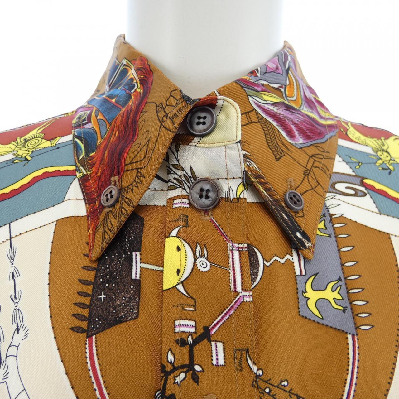 【ヴィンテージ】エルメス HERMES シャツ