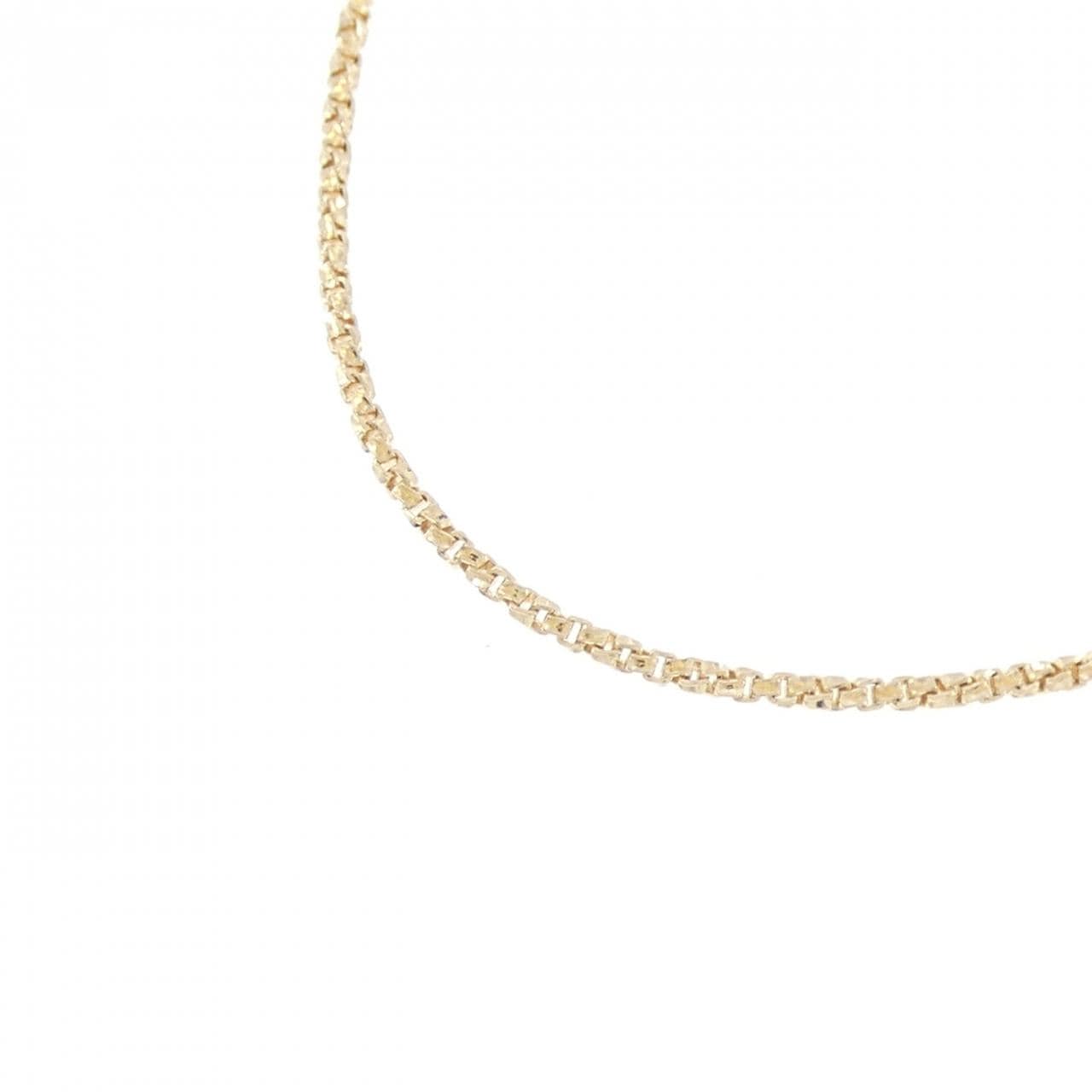 K18YG necklace
