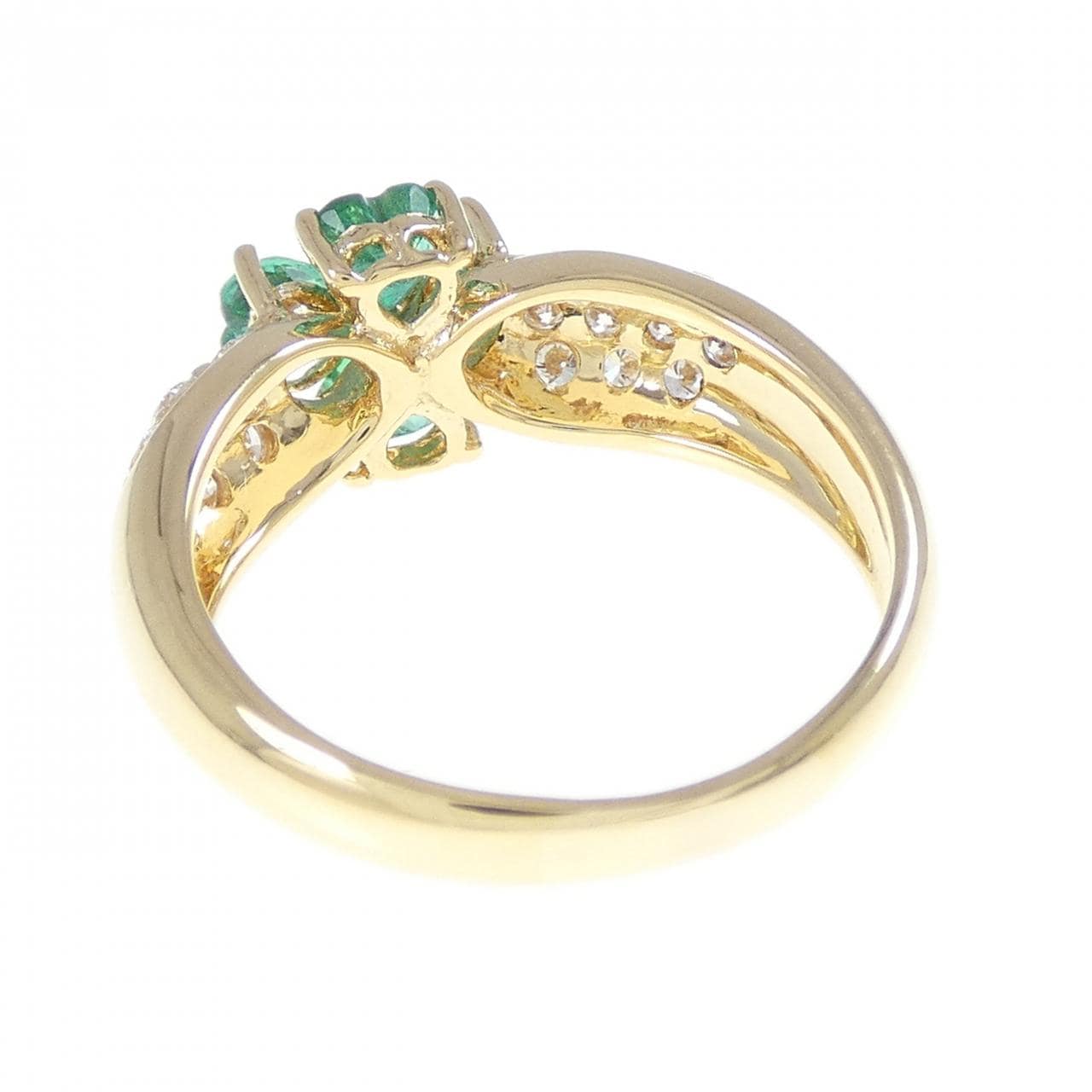 ポンテヴェキオ エメラルド リング 0.85CT