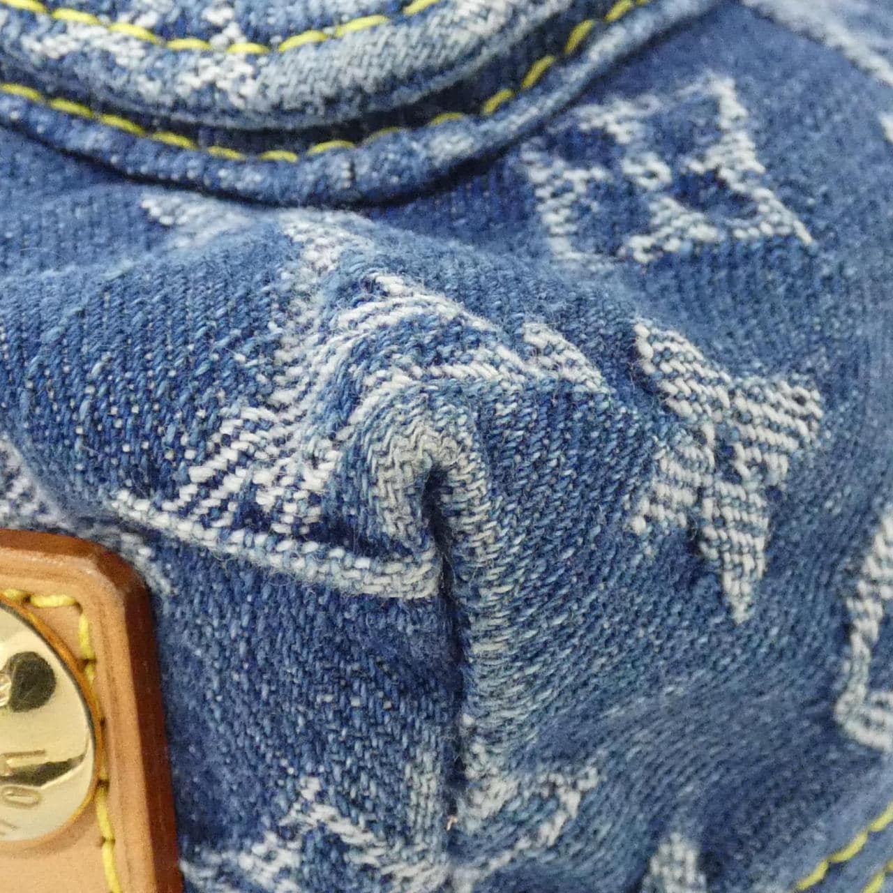 ルイヴィトン モノグラム デニム バギー PM M95049+J54316 ショルダーバッグ