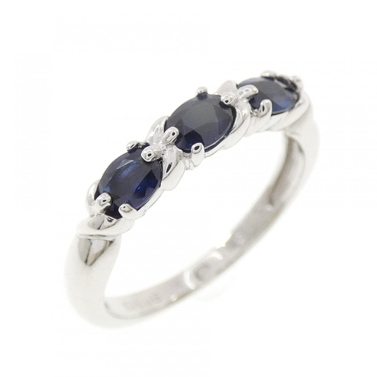 K14WG サファイヤ リング 0.62CT