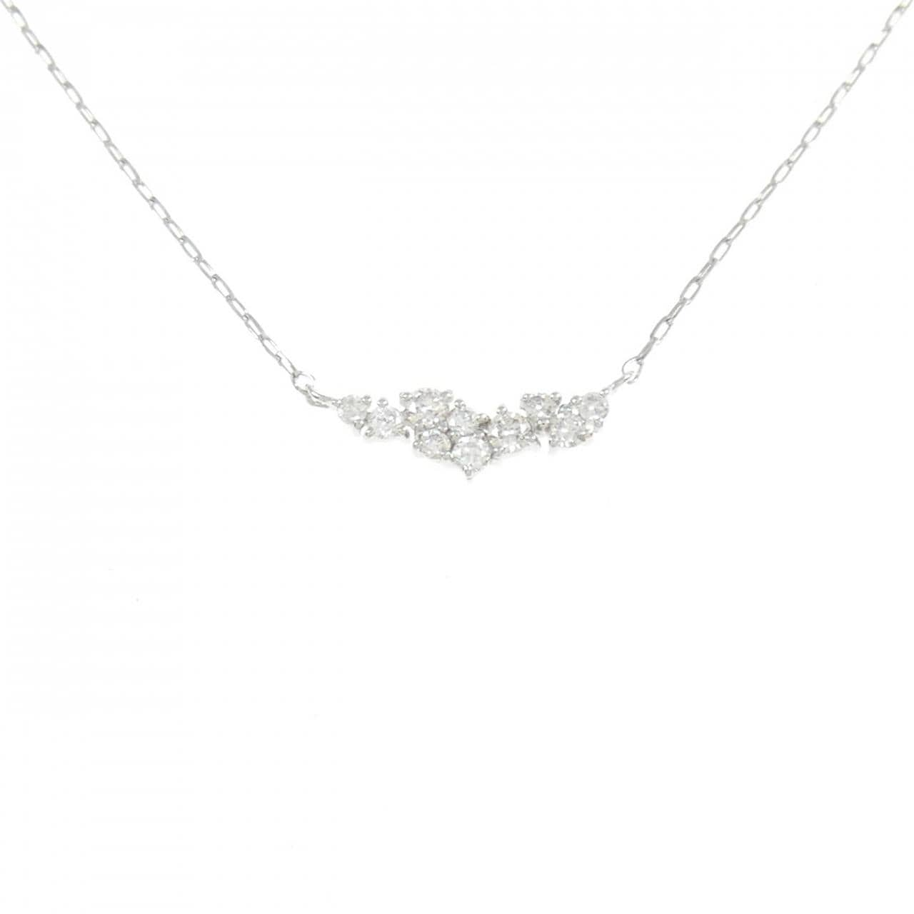 [BRAND NEW] PT Diamond Necklace 0.10CT