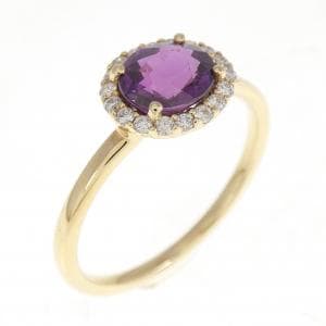 【新品】K18YG サファイヤ リング 1.19CT
