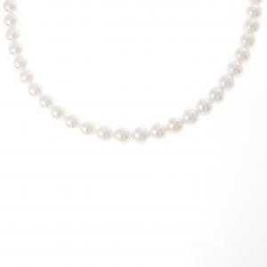 シルバークラスプ アコヤパール ネックレス 6.5-7mm