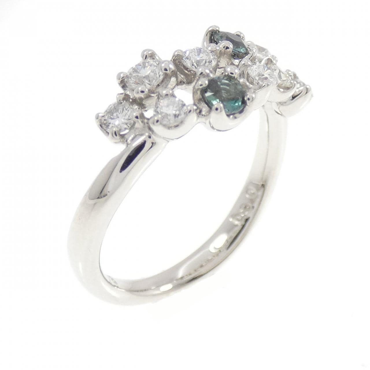 PT900 アレキサンドライト リング 0.18CT