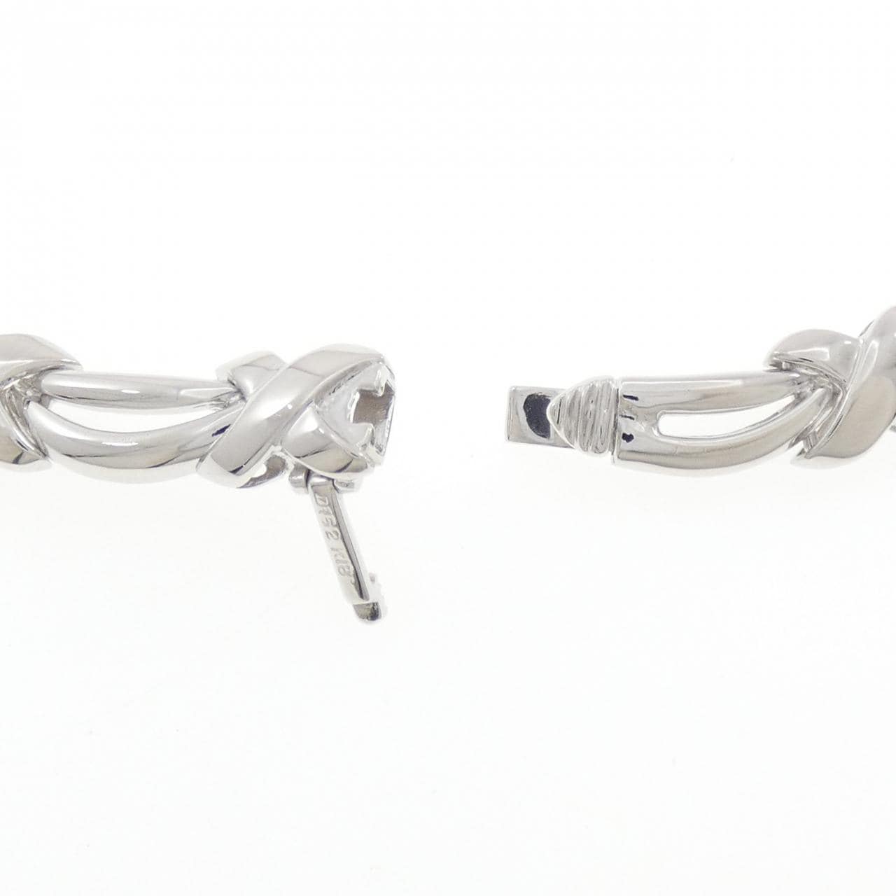 K18WG ダイヤモンド ネックレス 1.52CT