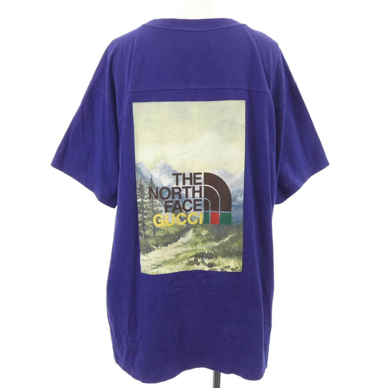 グッチザノースフェイス GUCCI×THE NORTH FACE 671443 XJDRB Tシャツ